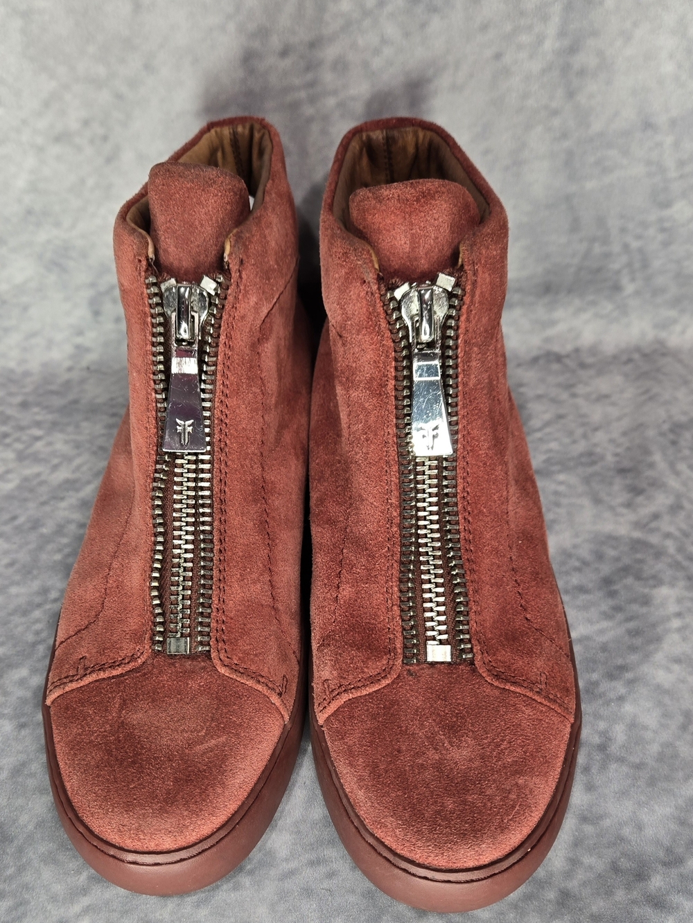 Frye Lena Zip High-Top Sneakers